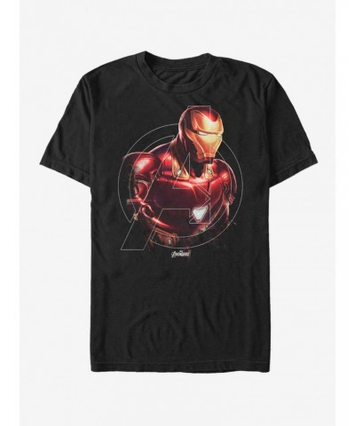 Marvel Avengers Endgame Iron Man Iron Hero T-Shirt $6.69 T-Shirts