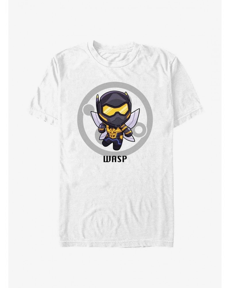 Marvel Ant-Man and the Wasp: Quantumania Chibi Wasp Badge T-Shirt $8.80 T-Shirts