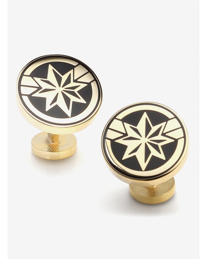 Marvel Captain Marvel Cufflinks $32.61 Cufflinks