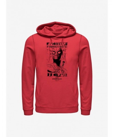 Marvel Spider-Man Friendly Neighborhood Hero Hoodie $17.60 Hoodies