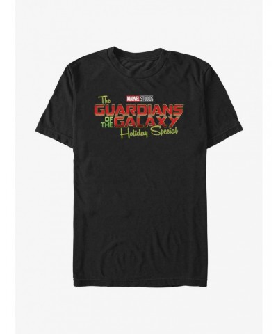 Marvel Guardians of the Galaxy Holiday Special Logo T-Shirt $8.80 T-Shirts