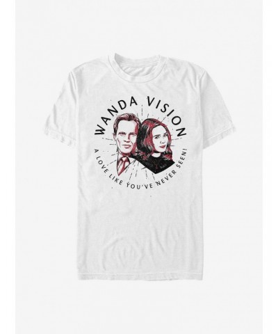 Marvel WandaVision Unseen Love T-Shirt $9.56 T-Shirts