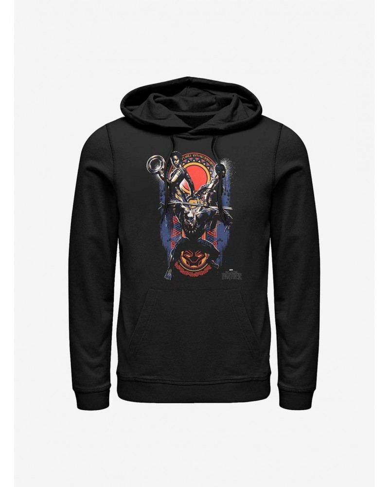 Marvel Black Panther Big Three Hoodie $14.01 Hoodies