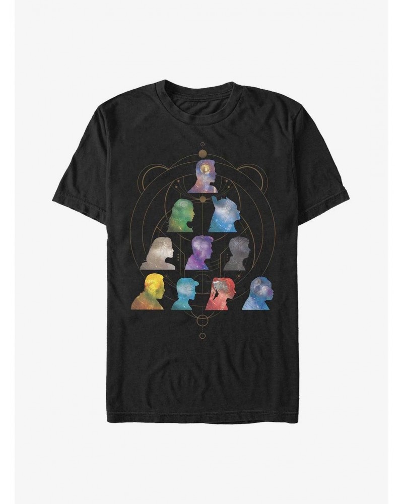 Marvel Eternals Silhouette Heads T-Shirt $6.50 T-Shirts
