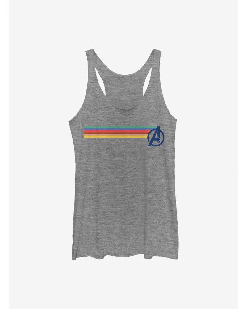 Marvel Avengers Multi Stripe Girls Tank $6.84 Tanks