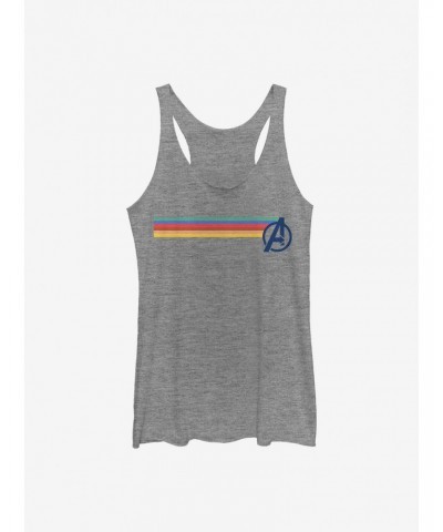 Marvel Avengers Multi Stripe Girls Tank $6.84 Tanks