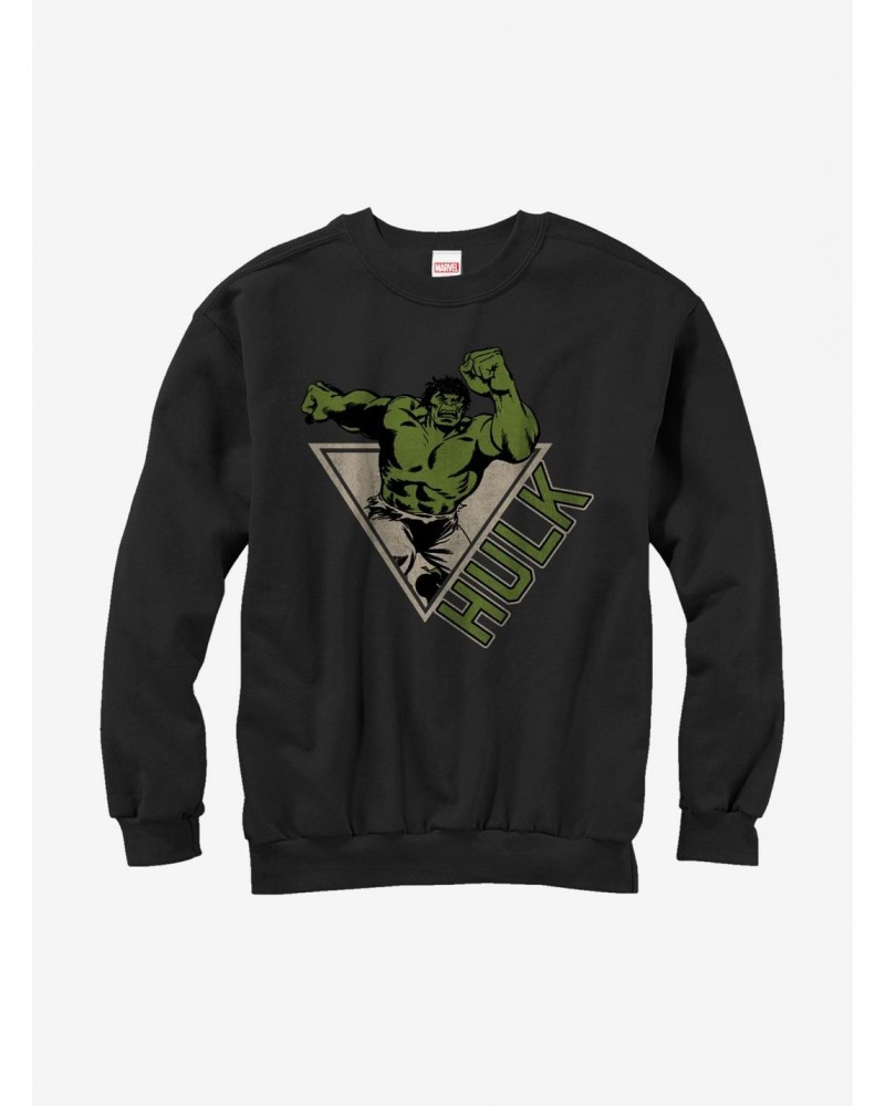 Marvel Triangle Hulk Sweatshirt $13.28 Sweatshirts