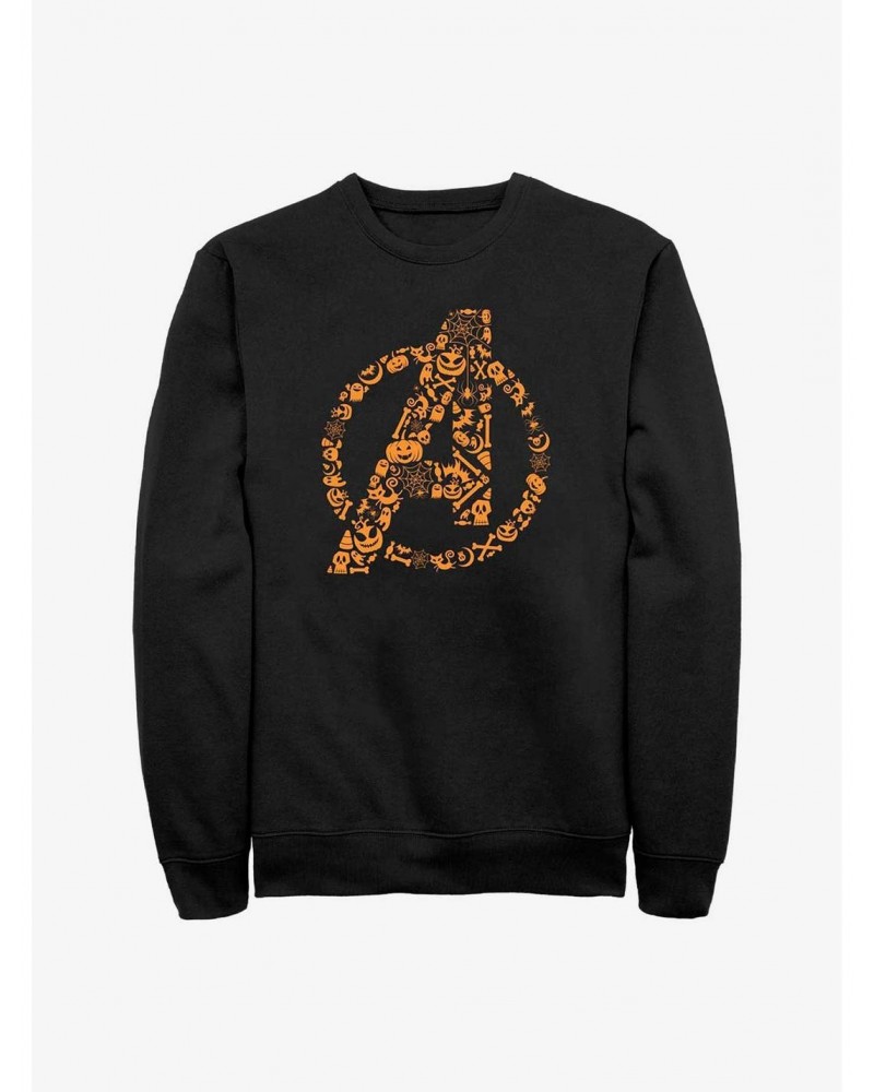 Marvel Avengers Spooky Logo Sweatshirt $10.63 Sweatshirts