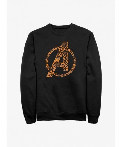 Marvel Avengers Spooky Logo Sweatshirt $10.63 Sweatshirts