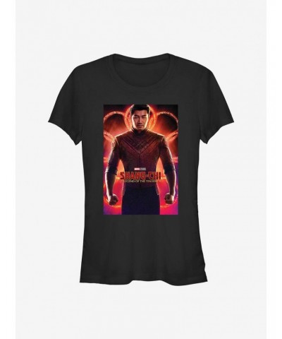 Marvel Shang-Chi And The Legend Of The Ten Rings Poster Girls T-Shirt $9.16 T-Shirts