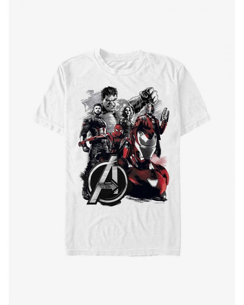 Marvel The Avengers Classic Heroes T-Shirt $7.65 T-Shirts