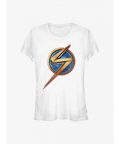 Marvel Ms. Marvel Logo Icon Girls T-Shirt $6.77 T-Shirts