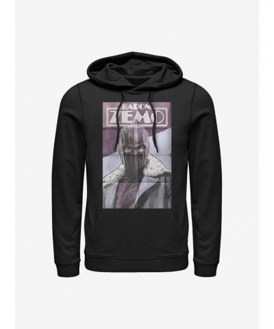 Marvel The Falcon And The Winter Soldier Zemo Poster Hoodie $12.93 Hoodies