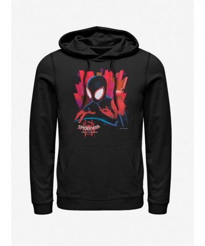 Marvel Spider-Man Black Spider Hoodie $14.73 Hoodies