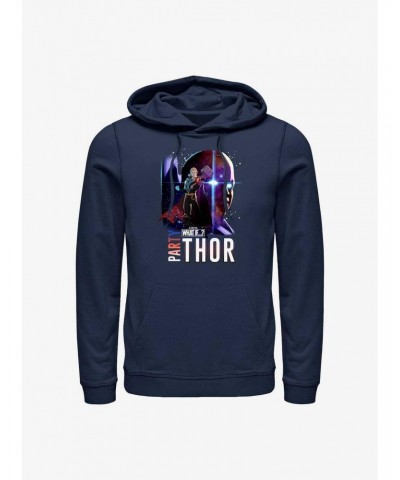 Marvel What If Watcher Party Thor Hoodie $15.45 Hoodies