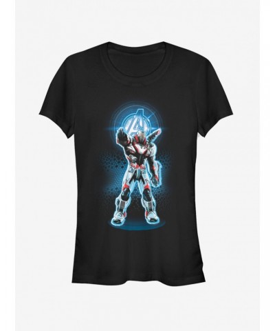 Marvel Avengers: Endgame War Machine Girls T-Shirt $7.97 T-Shirts