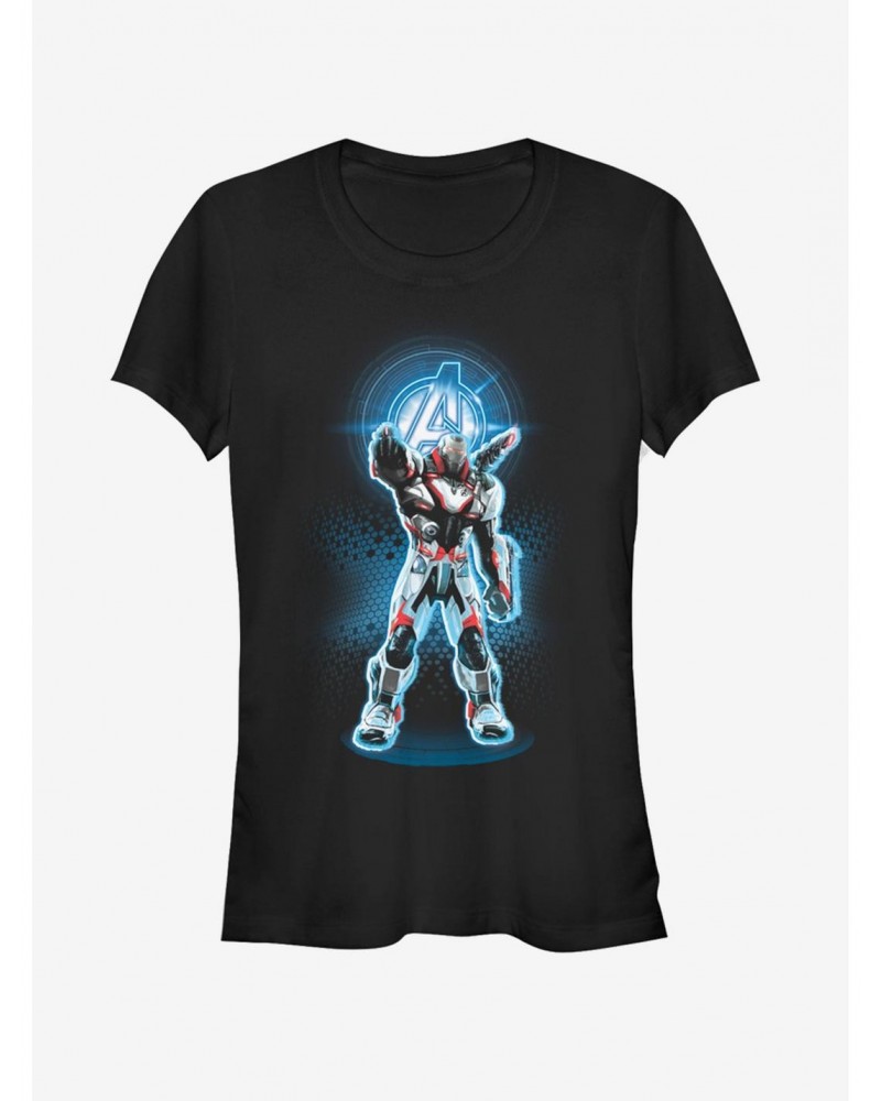 Marvel Avengers: Endgame War Machine Girls T-Shirt $7.97 T-Shirts