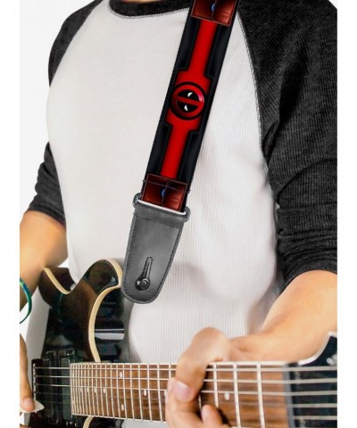 Marvel Deadpool Utility Belt Logo Pockets Guitar Strap $11.95 Guitar Straps