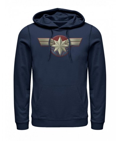 Marvel Captain Marvel Costume Logo Hoodie $11.85 Hoodies
