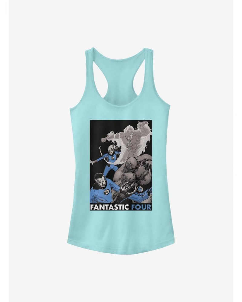 Marvel Fantastic Four The Four Girls Tank $6.97 Tanks