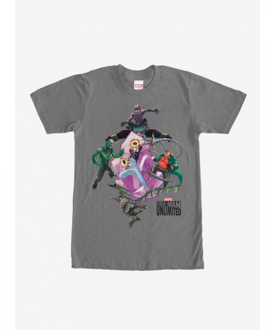 Marvel Spider-Man Unlimited Villains T-Shirt $7.84 T-Shirts