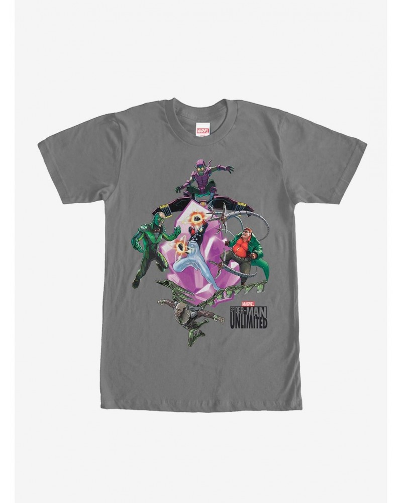 Marvel Spider-Man Unlimited Villains T-Shirt $7.84 T-Shirts