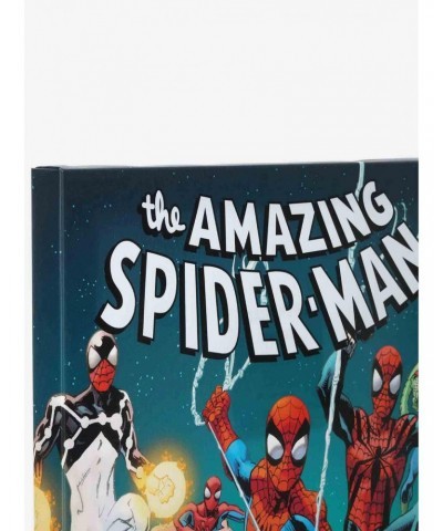 Marvel The Amazing Spider-Man Multiple Spideys Comic Book Cover Canvas Wall Decor $23.36 Décor