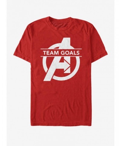 Marvel Avengers: Endgame Team Goals T-Shirt $9.56 T-Shirts