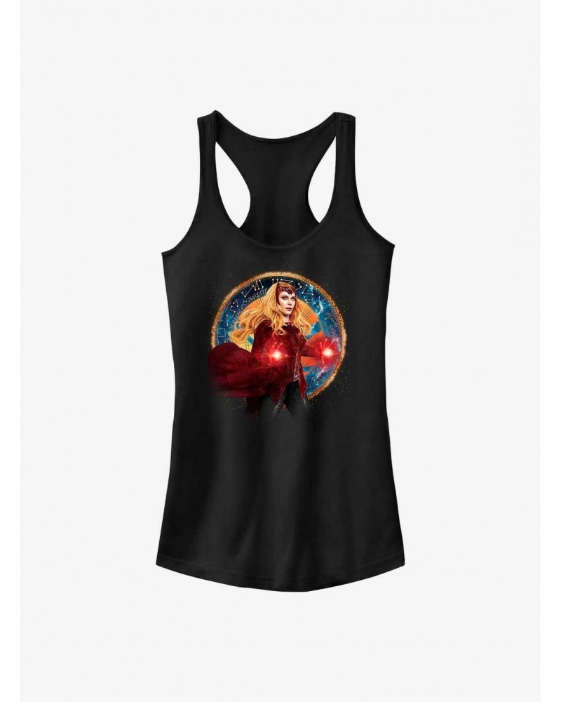 Marvel Dr. Strange Wanda Portrait Girl's Tank $7.75 Tanks