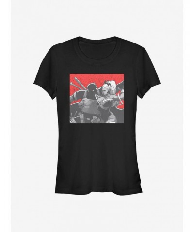 Marvel Black Panther Scene Girls T-Shirt $8.96 T-Shirts