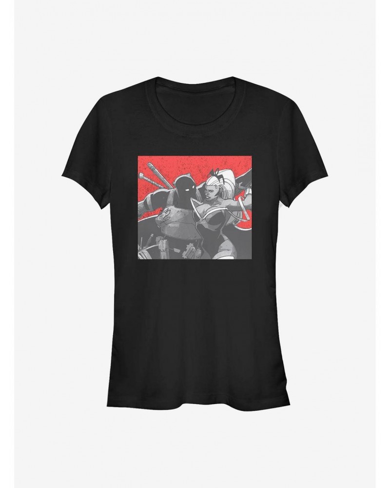 Marvel Black Panther Scene Girls T-Shirt $8.96 T-Shirts