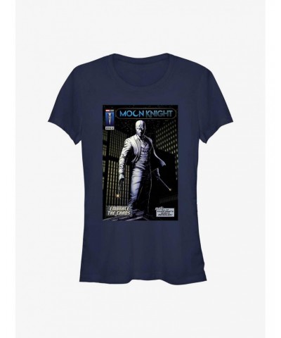 Marvel Moon Knight Comic Cover Girls T-Shirt $9.36 T-Shirts