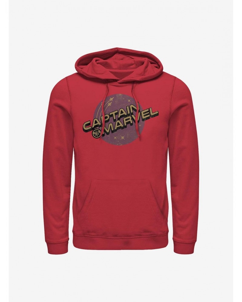 Marvel Captain Marvel Captain Planets Hoodie $16.52 Hoodies