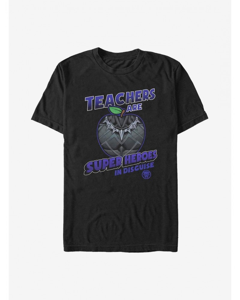 Marvel Black Panther Teachers Are Superheroes T-Shirt $8.22 T-Shirts