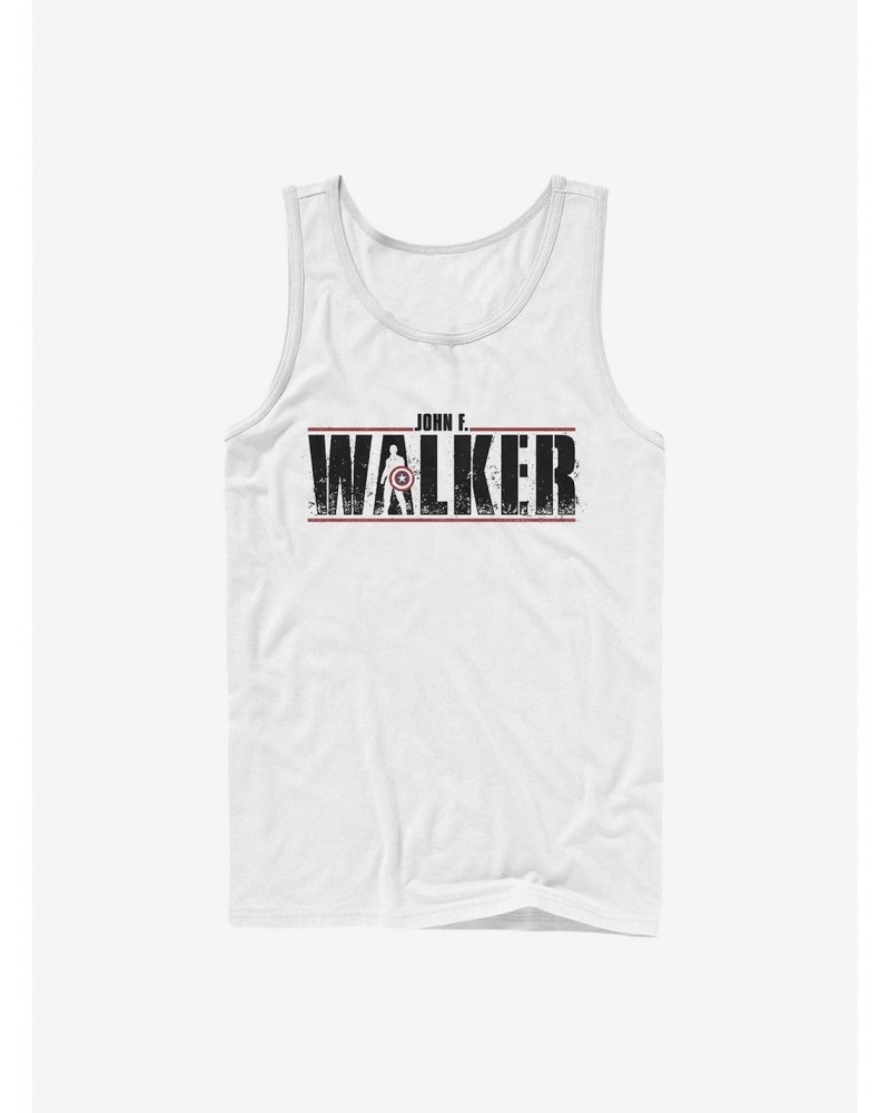 Marvel The Falcon And The Winter Soldier Walker Logo Painted Tank $9.16 Tanks