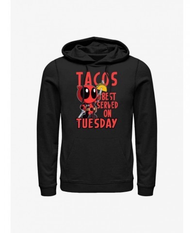 Marvel Deadpool Taco Tuesday Hoodie $17.60 Hoodies