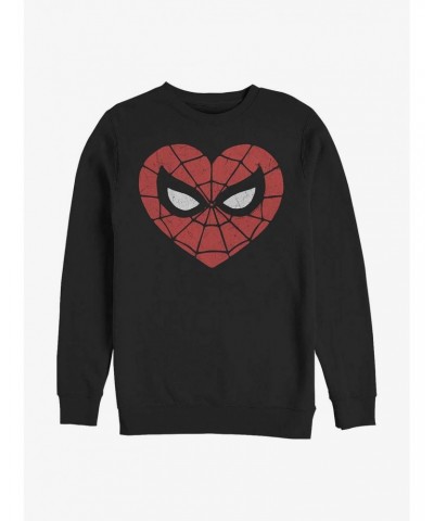 Marvel Spider-Man Spidey Heart Sweatshirt $10.92 Sweatshirts