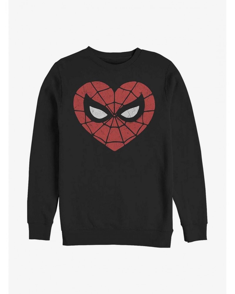 Marvel Spider-Man Spidey Heart Sweatshirt $10.92 Sweatshirts