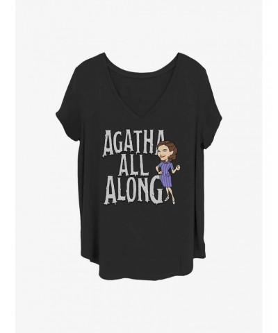 Marvel WandaVision Agatha Girls T-Shirt Plus Size $9.94 T-Shirts