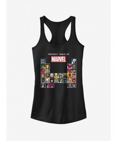 Marvel Periodic Table Girls Tank $8.17 Tanks