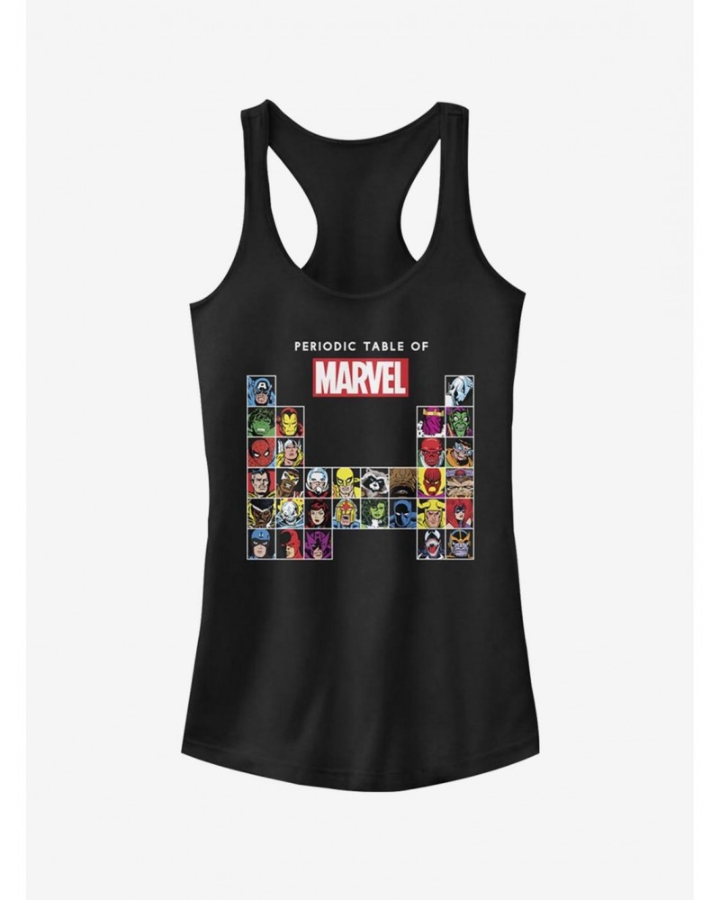 Marvel Periodic Table Girls Tank $8.17 Tanks