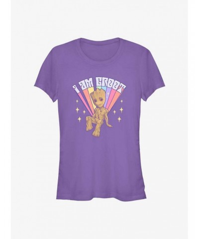 Marvel Guardians of the Galaxy I Am Groot Girls T-Shirt $7.97 T-Shirts