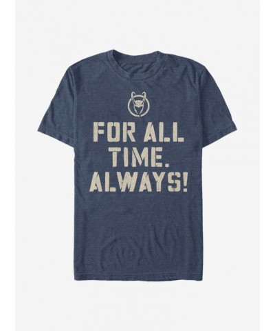 Marvel Loki For All Time. Always! T-Shirt $8.99 T-Shirts