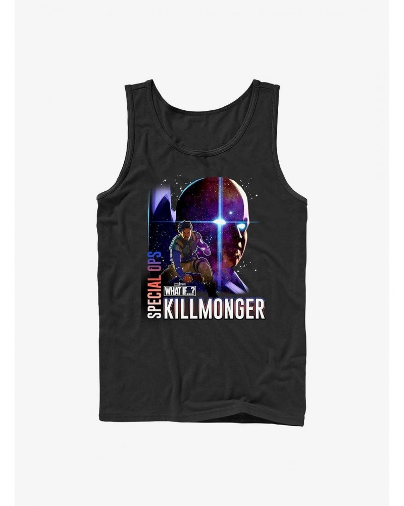 What If?? Erik Killmonger Special-Ops & The Watcher Tank Top $6.77 Tops