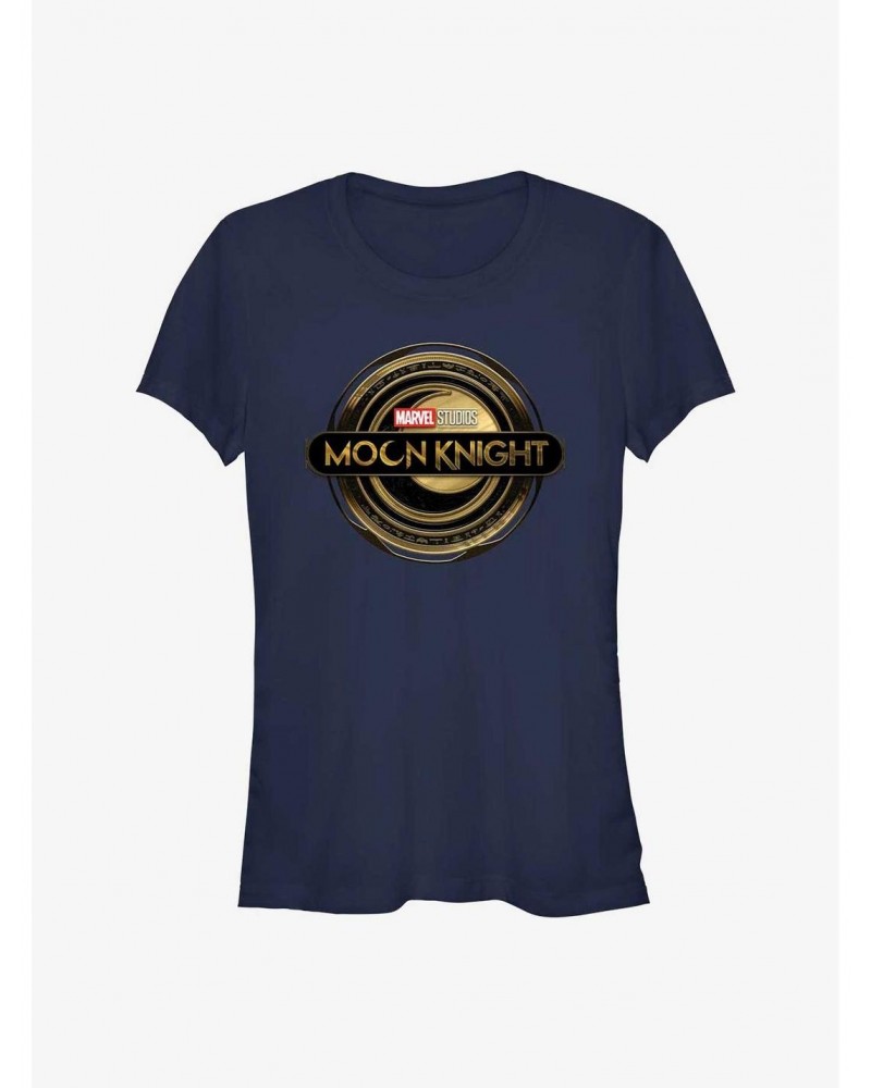 Marvel Moon Knight Logo Girls T-Shirt $6.77 T-Shirts