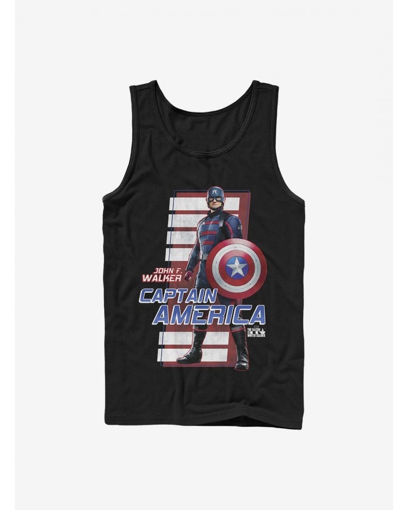 Marvel The Falcon And The Winter Soldier John F. Walker Captain America Tank $7.77 Tanks