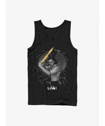 Marvel Loki Laevateinn Sword Tank Top $6.77 Tops