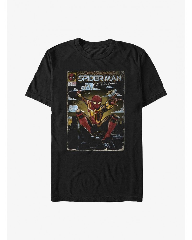 Marvel Spider-Man: No Way Home Comic Cover T-Shirt $6.50 T-Shirts