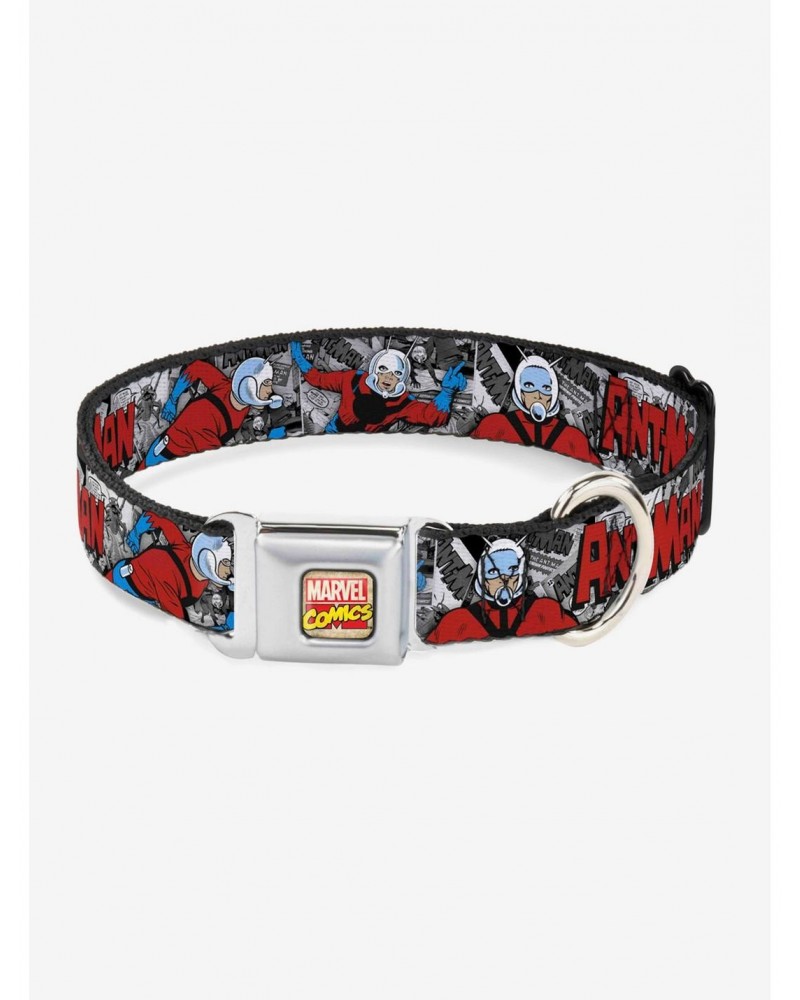 Marvel Avengers Classic Ant Man 3 Seatbelt Buckle Pet Collar $8.47 Pet Collars