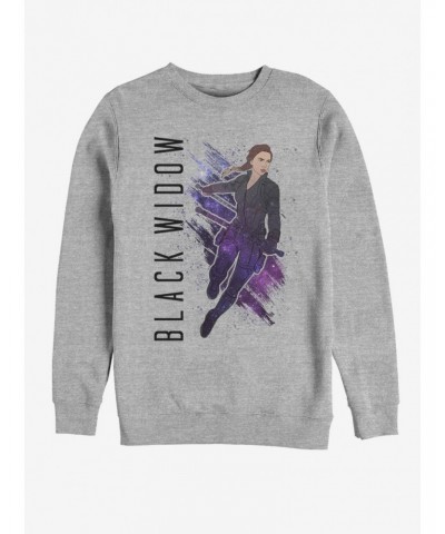 Marvel Avengers: Endgame Black Widow Painted Sweatshirt $12.40 Sweatshirts